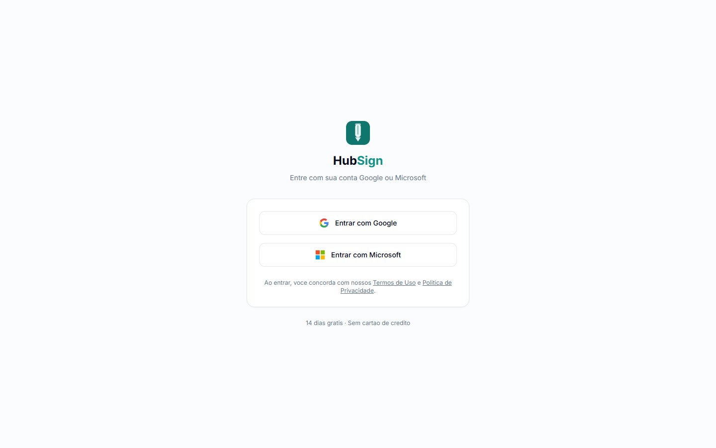 HubSign Login